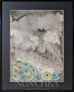 Oeuvre encadrée